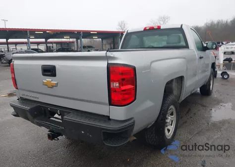 2017 Chevrolet Silverado 1500 Wt из США, поврежденный, VIN 1GCNCNEH1HZ137688